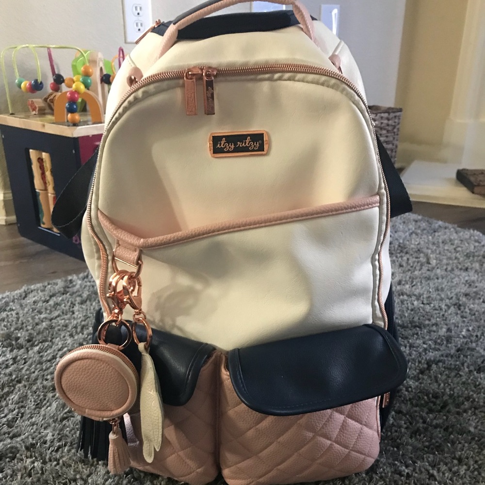 Aaron Williams itzy ritzy diaper backpack